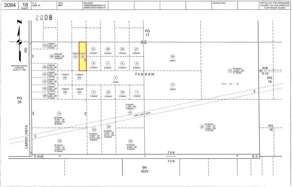 Land for sale at 0 E Ave R 8, Palmdale, CA 93591 | MLS# IV26234187