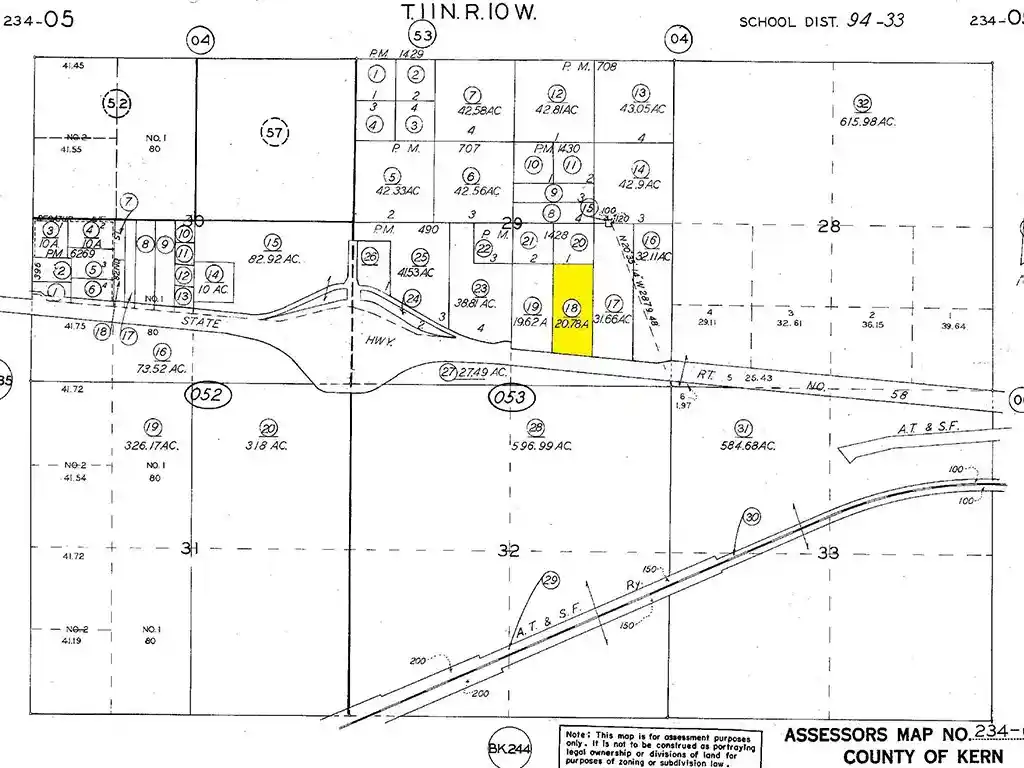 Photo 1 of Land for sale at 100 St On Hwy 58, Mojave, CA 93501 | MLS# SR21165455 | Listing updated on 2026-08-31