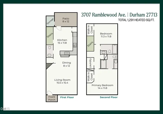 Photo 23 of Townhouse for sale at 3707 Ramblewood Ave, Durham, NC 27713 | MLS# 10159489 | Listing updated on 2026-04-12