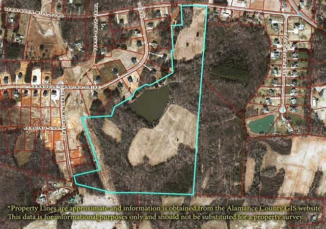Photo 2 of Land for sale at 1630 Gerringer Mill Rd, Burlington, NC 27217 | MLS# 2536337 | Listing updated on 2026-09-08