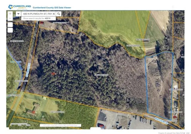Photo 2 of Land for sale at 480 N Plymouth St N, Fayetteville, NC 28312 | MLS# 740919 | Listing updated on 2026-07-18