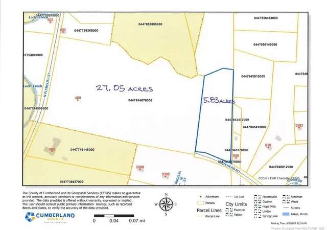 Photo 3 of Land for sale at 480 N Plymouth St N, Fayetteville, NC 28312 | MLS# 740919 | Listing updated on 2026-07-18