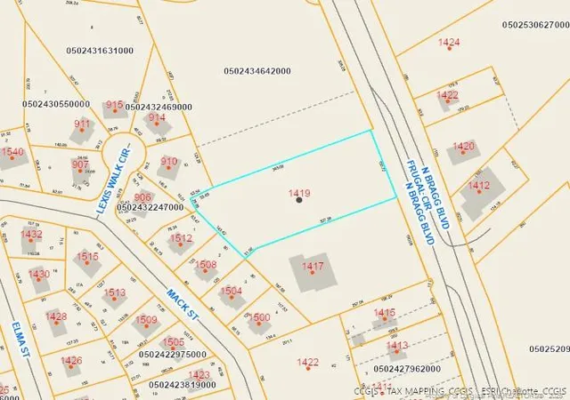 Photo 1 of Land for sale at 1419 N Bragg Blvd, Spring Lake, NC 28390 | MLS# 747299 | Listing updated on 2026-08-19