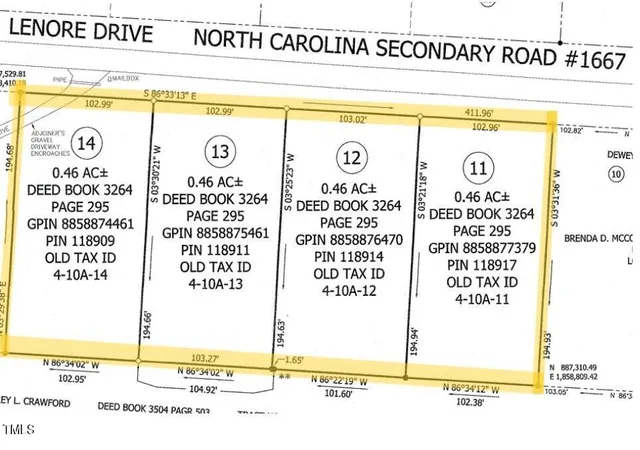 Homes for sale in Burlington, NC | Lots 11 14 Lenore Dr, Burlington, NC 27217 | MLS# 10123398