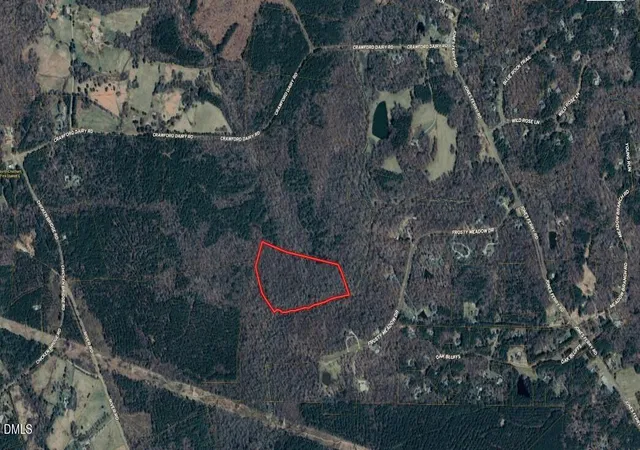 Photo 2 of Unimproved Land at 0 Jones Fry Rd, Pittsboro, NC 27312 | MLS# 10129534 | | Sold on 2026-05-16