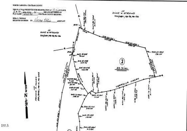 Photo 5 of Unimproved Land at 0 Jones Fry Rd, Pittsboro, NC 27312 | MLS# 10129534 | | Sold on 2026-05-16