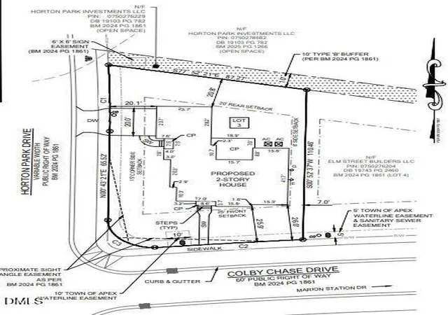 Photo 3 of Single family home for sale at 3332 Colby Chase Dr #Lot 3, Apex, NC 27539 | MLS# 10130578 | Listing updated on 2026-10-05