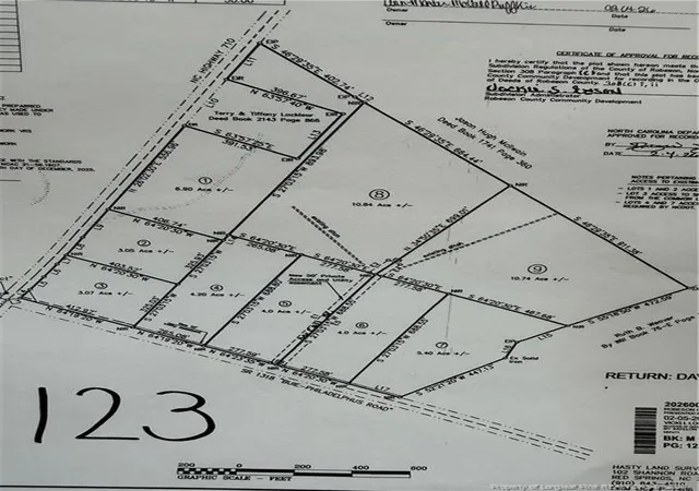 Photo 11 of Land for sale at Lot 4 Buie Philadelphus Rd, Red Springs, NC 28377 | MLS# 753256 | Listing updated on 2026-08-18