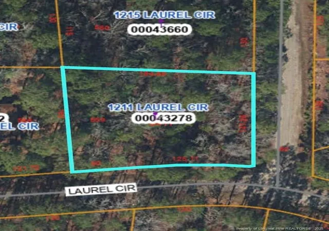 Photo 3 of Land for sale at 1211 Laurel Cir, Vass, NC 28394 | MLS# 754765 | Listing updated on 2026-07-18
