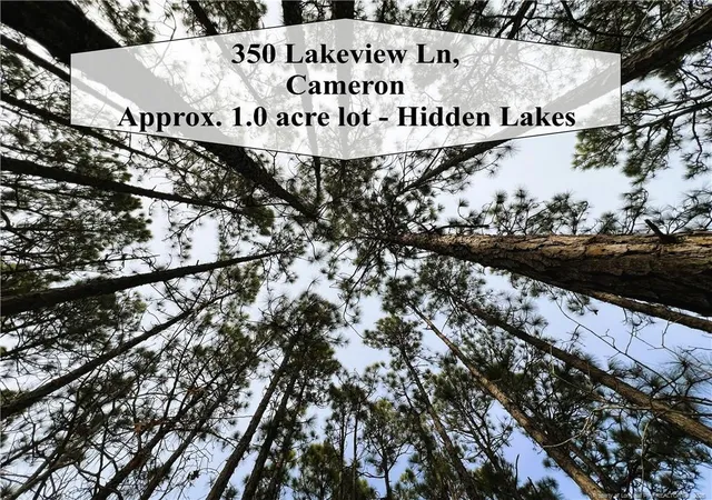 Photo 1 of Land at 350 Lakeview Ln, Cameron, NC 28326 | MLS# 756100 |  | Sold on 2026-05-19