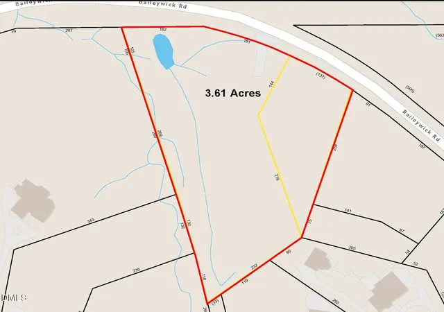 Photo 2 of Land for sale at 9709 Baileywick Rd, Raleigh, NC 27615 | MLS# 10149226 | Listing updated on 2026-07-18