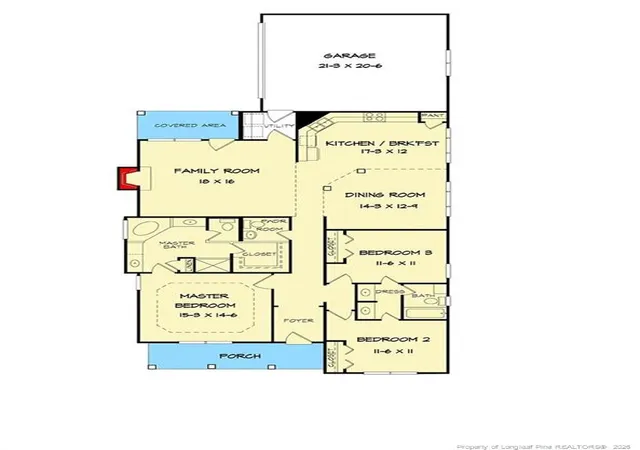 5th image of 1790 Fordham Dr, Fayetteville, NC 28304 | MLS# 757556