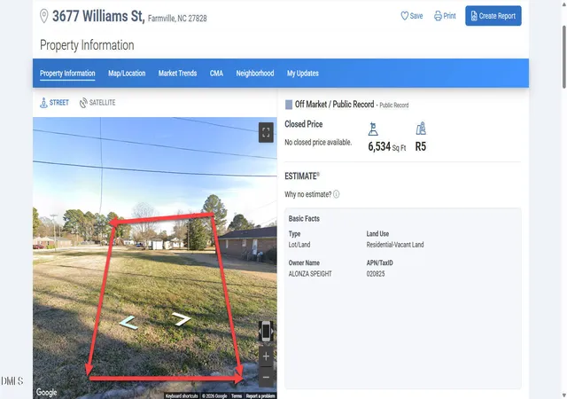 Homes for sale in Farmville, NC | 0 Williams St, Farmville, NC 27828 | MLS# 10149722