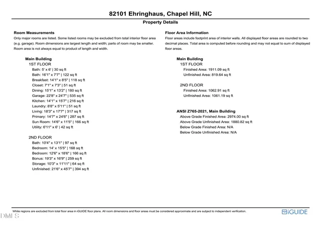 50th image of 82101 Ehringhaus, Chapel Hill, NC 27517 | MLS# 10160005