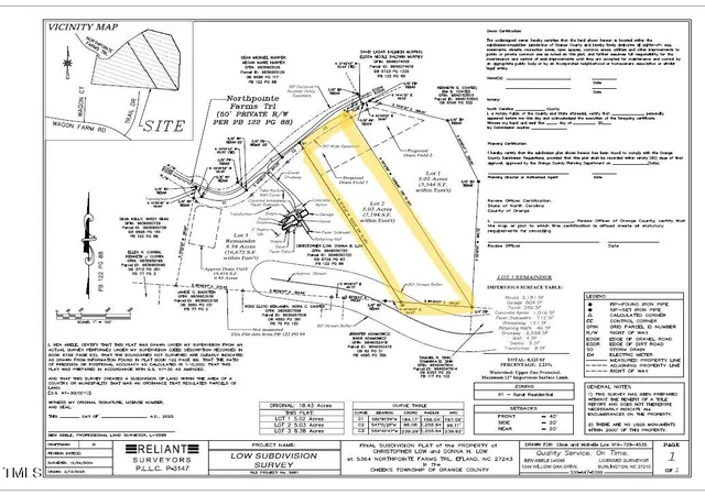 2nd image of 00 Northpointe Farms Trail, Efland, NC 27243 | MLS# 10151396
