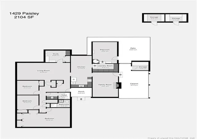 Photo 2 of Single family home for sale at 1429 Paisley Ave, Fayetteville, NC 28304 | MLS# 758748 | Listing updated on 2026-08-23