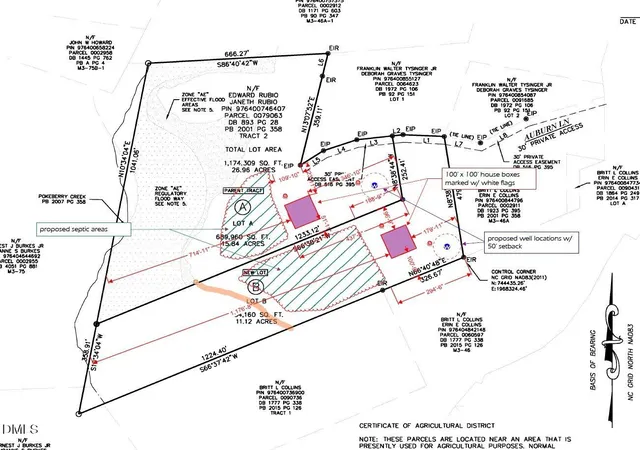 Photo 5 of Land for sale at 411 Auburn Ln, Pittsboro, NC 27312 | MLS# 10154127 | Listing updated on 2026-07-28
