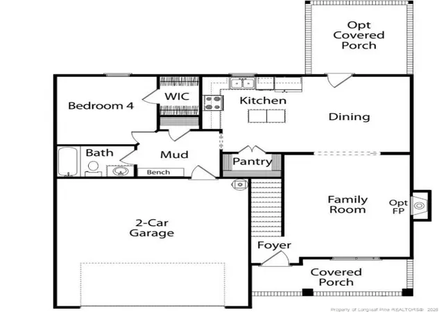 Photo 4 of Single Family Residence at 765 Union St (lot 424) St, Raeford, NC 28376 | MLS# 758842 | | Sold on 2026-06-18