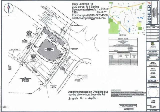 Photo 3 of Land for sale at 8609 Leesville Rd, Raleigh, NC 27613 | MLS# 10152987 | Listing updated on 2026-09-03