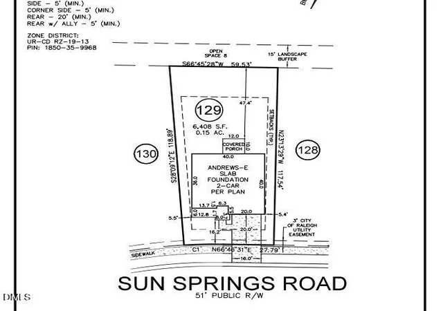 5th image of 1104 Sun Springs Rd, Wake Forest, NC 27587 | MLS# 10153295