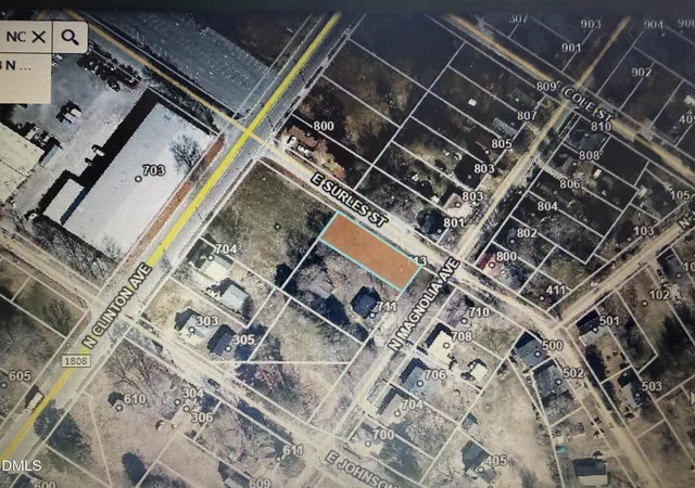 Photo 3 of Land for sale at 713 N Magnolia Ave, Dunn, NC 28334 | MLS# 10153607 | Listing updated on 2026-07-29