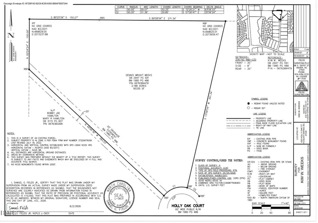 Photo 3 of Land for sale at 429 Holly Oak Ct, Fuquay Varina, NC 27526 | MLS# 10156133 | Listing updated on 2026-09-19