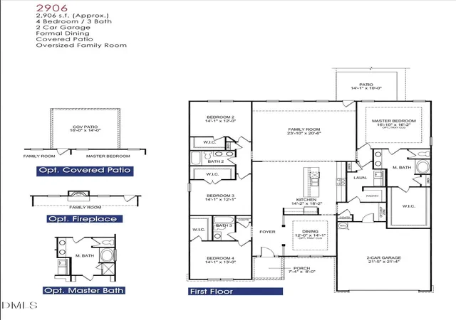 Photo 4 of Single family home for sale at 104 Galway Rd, Lillington, NC 27546 | MLS# 10157117 | Listing updated on 2026-09-13