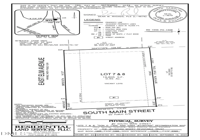 1st image of 0 S Main, Holly Springs, NC 27540 | MLS# 10159948