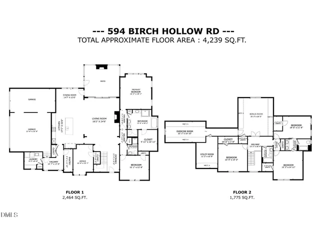 76th image of 594 Birch Hollow Rd, Chapel Hill, NC 27516 | MLS# 10161120