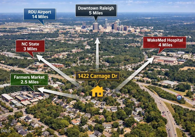Photo 1 of Single family home for sale at 1422 Carnage Dr, Raleigh, NC 27610 | MLS# 10161439 | Listing updated on 2026-08-24