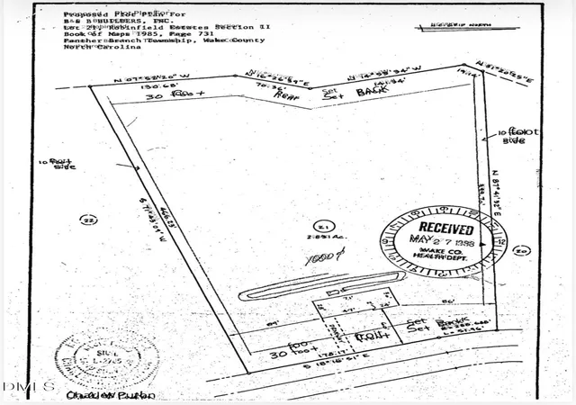 Photo 3 of Land for sale at 1129 Robinfield Dr, Raleigh, NC 27603 | MLS# 10162793 | Listing updated on 2026-07-20
