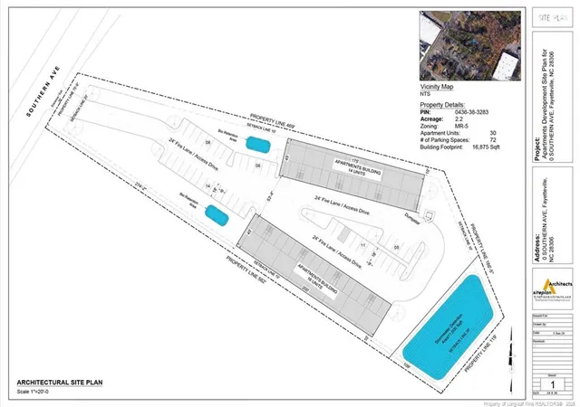 Photo 1 of Land for sale at 00 Southern Ave, Fayetteville, NC 28306 | MLS# 761742 | Listing updated on 2026-09-12