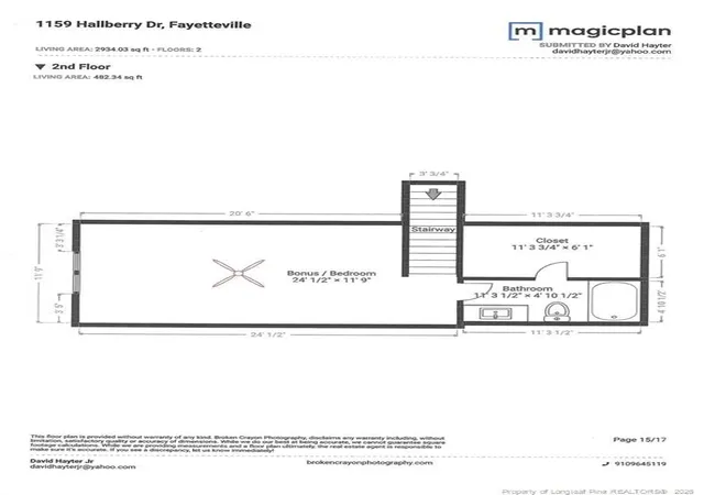 50th image of 1159 Hallberry Dr, Fayetteville, NC 28314 | MLS# 762273