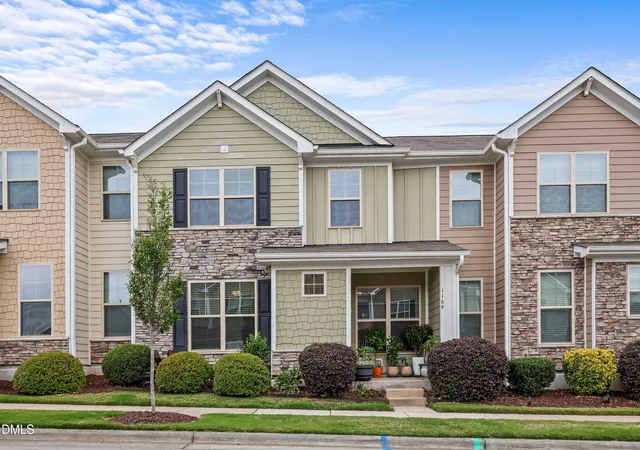 Photo 1 of Townhouse for sale at 1169 Treetop Meadow Ln, Wake Forest, NC 27587 | MLS# 10167548 | Listing updated on 2026-09-04
