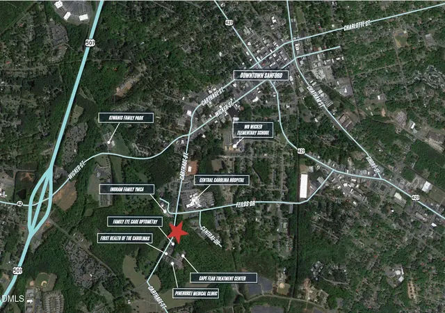 Photo 4 of Land for sale at 1219 Carthage St, Sanford, NC 27330 | MLS# 10170764 | Listing updated on 2026-07-18