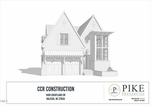 Photo 3 of Single family home for sale at 1408 Courtland Dr, Raleigh, NC 27604 | MLS# 10182902 | Listing updated on 2026-07-28