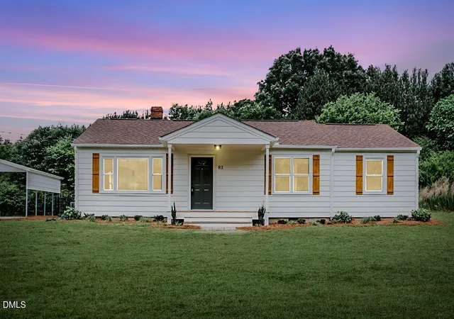 Photo 1 of Sale Pending at 83 Wimberly Rd, Moncure, NC 27559 | MLS# 10172880 | Listing updated on 2026-08-03