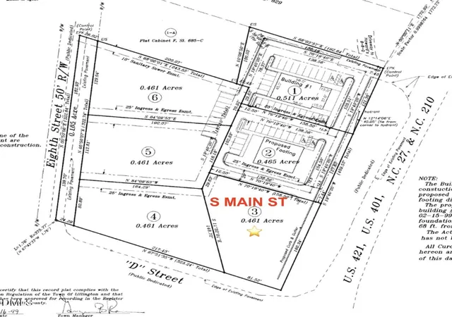 Photo 2 of Land for sale at 102 S Main St, Lillington, NC 27546 | MLS# 10178918 | Listing updated on 2026-07-18