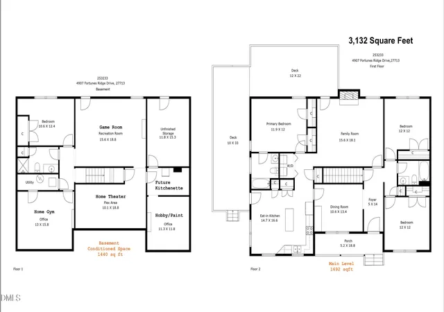 Photo 58 of Single family home for sale at 4907 Fortunes Ridge Dr, Durham, NC 27713 | MLS# 10173303 | Listing updated on 2026-08-20