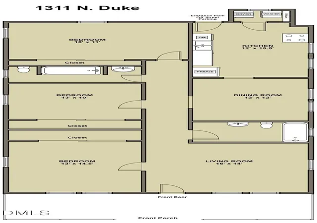 Homes for sale in Durham, NC | 1311 N Duke St, Durham, NC 27701 | MLS# 10174466