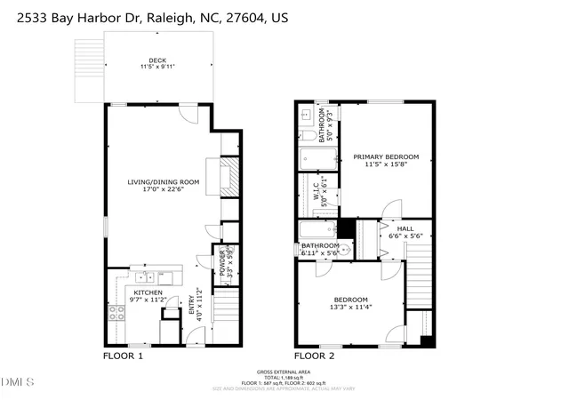 Photo 4 of Townhouse for sale at 2533 Bay Harbor Dr, Raleigh, NC 27604 | MLS# 10174697 | Listing updated on 2026-07-18
