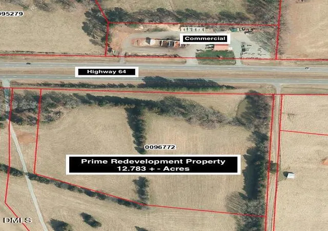 Photo 1 of Land for sale at 0 Us 64 W, Pittsboro, NC 27312 | MLS# 10175001 | Listing updated on 2026-07-18