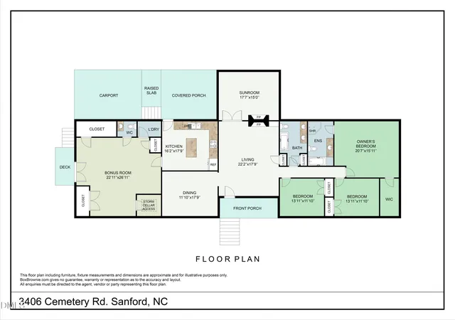 40th image of 3406 Cemetery Rd, Sanford, NC 27332 | MLS# 10175933