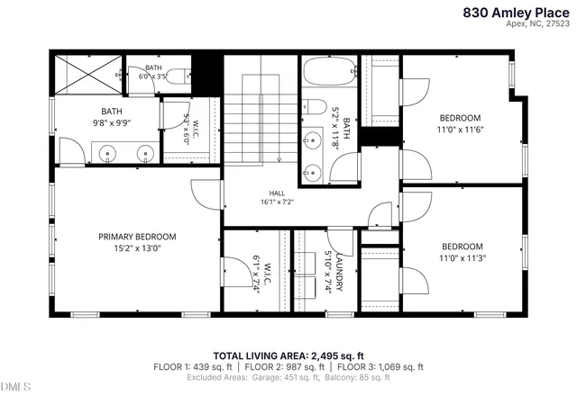 Photo 44 of Townhouse for sale at 830 Amley Pl, Apex, NC 27523 | MLS# 10179207 | Listing updated on 2026-08-02
