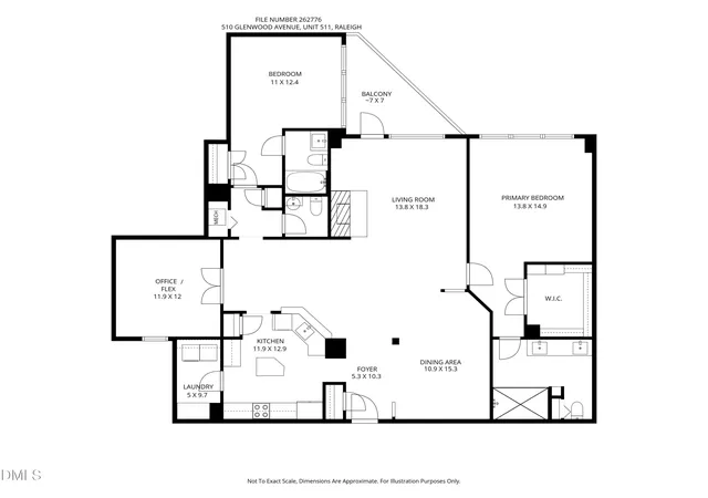 Listing Photo 4 - Condo for sale in building located at 510 Glenwood Ave, Raleigh, NC 27603 - Unit #511