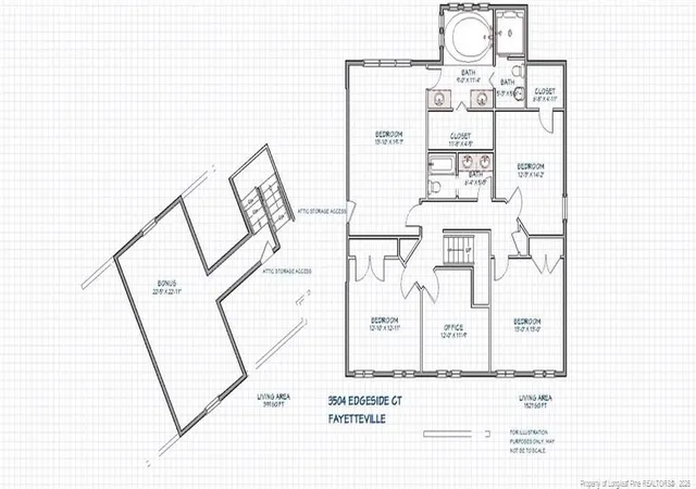 5th image of 3504 Edgeside Ct, Fayetteville, NC 28303 | MLS# 764107
