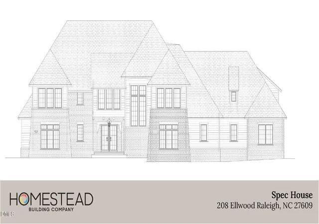 Photo 3 of Single family home for sale at 208 Ellwood Dr, Raleigh, NC 27609 | MLS# 10179063 | Listing updated on 2026-09-11