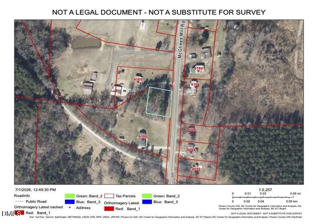 Photo 2 of Land for sale at 0 Mcghees Ml Rd, Semora, NC 27343 | MLS# 10186522 | Listing updated on 2026-08-18