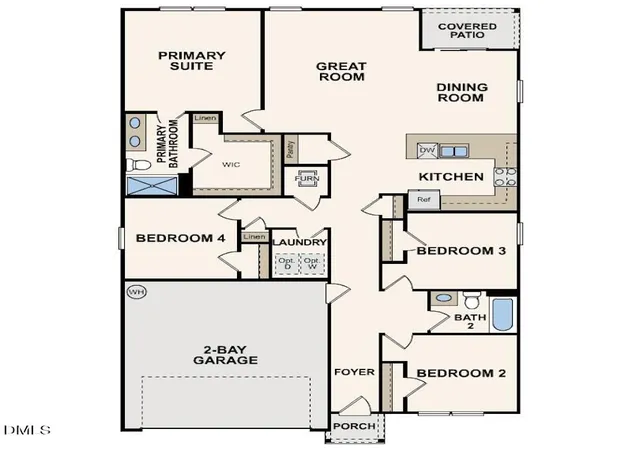 Photo 2 of Single family home for sale at 2807 Winding Ridge Dr W, Wilson, NC 27893 | MLS# 10179751 | Listing updated on 2026-09-11