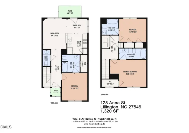 Photo 2 of Townhouse for sale at 128 Anna St, Lillington, NC 27546 | MLS# 10180188 | Listing updated on 2026-09-01